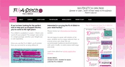 Desktop Screenshot of fixastitch.com